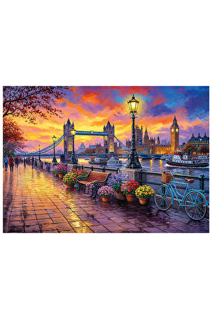 Anatolian 1500 Parçalık Puzzle - Tower Bridge II 4583