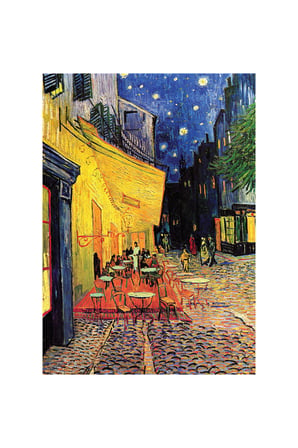 Anatolian 1500 Parçalık Puzzle - Kafe Terasta Gece 4584