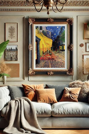 Anatolian 1500 Parçalık Puzzle - Kafe Terasta Gece 4584