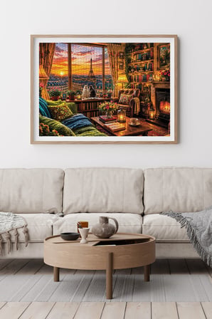 Anatolian 1500 Parçalık Puzzle - Bir Fincan Paris 4587