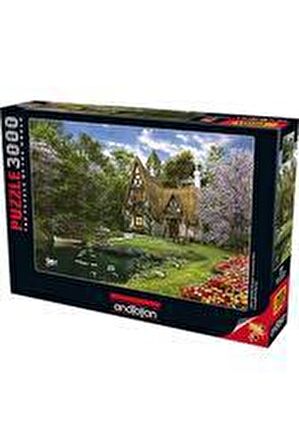 Anatolian 3000 Parçalık Puzzle - Göl Evi 4900