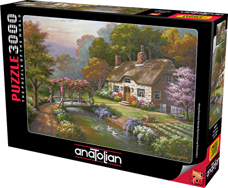 Anatolian 3000 Parçalık Puzzle - Güllü Konak 4917