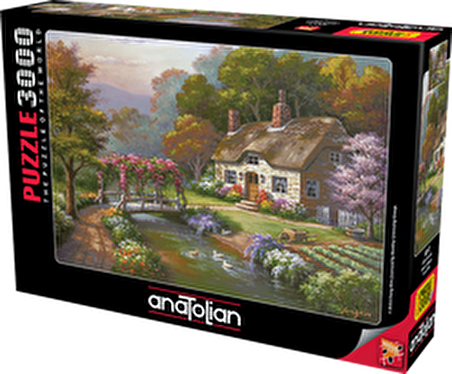 Anatolian 3000 Parçalık Puzzle - Güllü Konak 4917