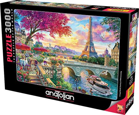Anatolian 3000 Parçalık Puzzle - Pariste Bahar 4919