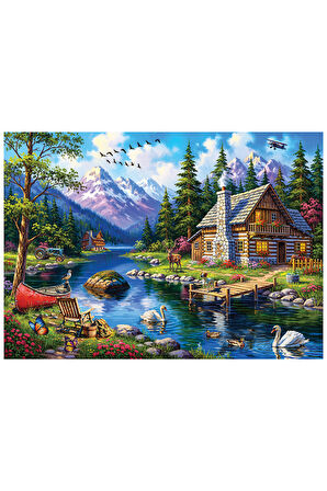 Anatolian 3000 Parçalık Puzzle - Dereboyu 4937