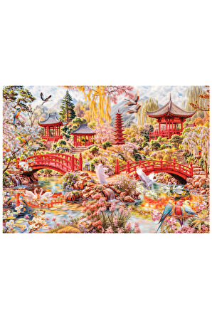 Anatolian 3000 Parçalık Puzzle - Japon Bahçesi 4938