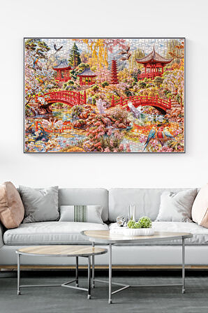 Anatolian 3000 Parçalık Puzzle - Japon Bahçesi 4938