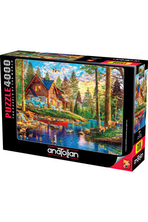 Anatolian 4000 Parçalık Puzzle / Taş Ev - Kod 5206