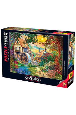 Anatolian 4000 Parçalık Puzzle - Su Değirmeni 5208