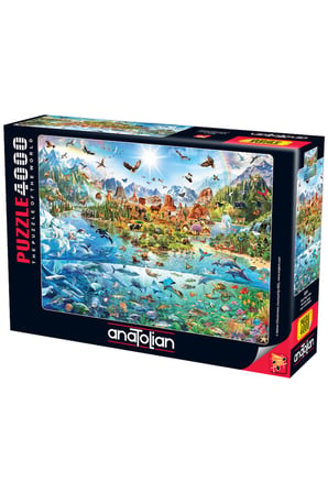 Anatolian 4000 Parçalık Puzzle - Doğal Yaşam Atlası 5211