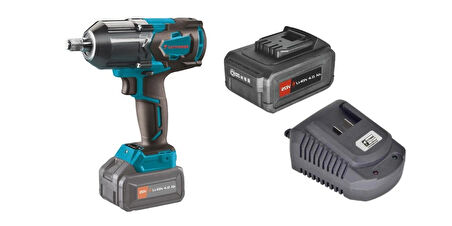 CATPOWER 4123 Kömürsüz Akülü Somun Sökme ve Sıkma 20V 2.0 - 4.0 Ah (2 Akülü)