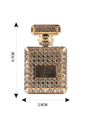 Gold Renk,Parfüme Model, Kristal Diamond Tasarım Araba Kokusu, Araç İçi Parfüm, Difüzör Koku