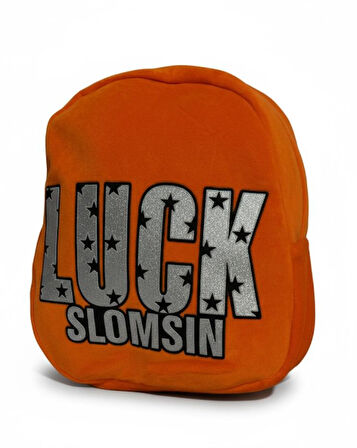 DOLPHIN PBR-676 KADIFE SIRT CANTASI (Turuncu Luck)