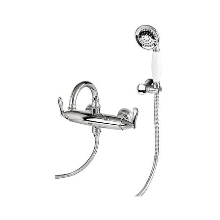 Newarc Golden 951512 Gümüş Banyo Bataryası