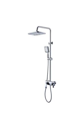 NEWARC STEP BATARYALI DUŞ ÜNİTESİ KROM