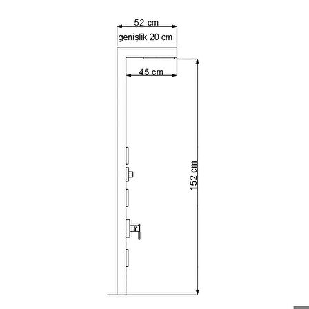 Newarc Dus Panellerı Idea Dus Panelı - Sıyah 440492