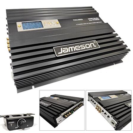 OTO ANFİ 2500W 4 KANAL JAMESON USA-505A