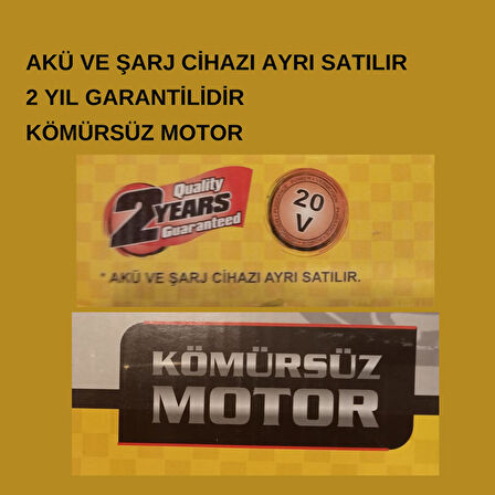 Catpower 4133 Kömürsüz Akülü Dekupaj  20v Li-İon 2.0ah /4.0ah (Bataryasız)