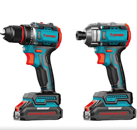 Catpower 5135 20V Kömürsüz Matkap+ Tork Vidalama 