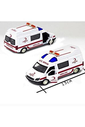 Işıklı Metal Çekbırak Ambulans FY5058SA-12D