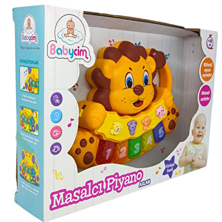 Birlik Oyuncak Masalcı Aslan Piyano 855-33A-24