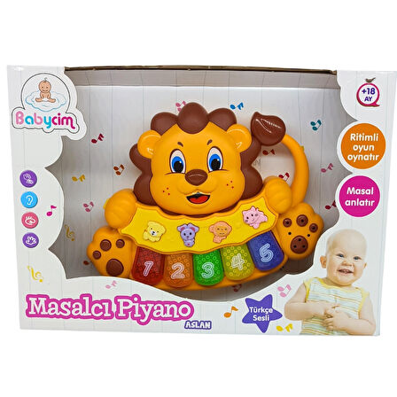 Birlik Oyuncak Masalcı Aslan Piyano 855-33A-24