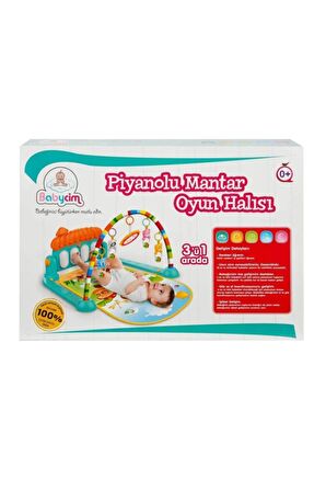 Piyanolu Mantar Oyun Halısı