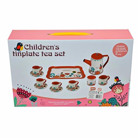 Arya Planet -Kutuda Metal Çay Setim - 966-C26 