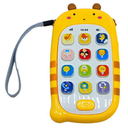 Birlik Oyuncak Ses Kaydedebilen Neşeli Akıllı Telefon HE0536