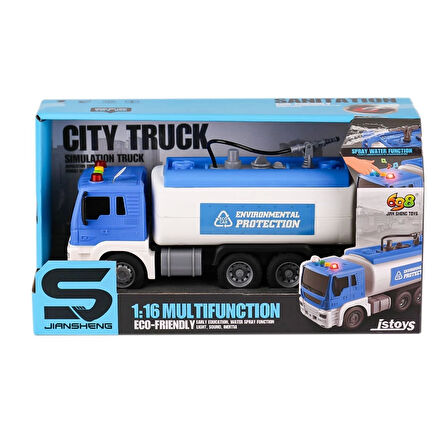 JS106A JS111A Sesli Işıklı Tanker Tır -Birliktoys