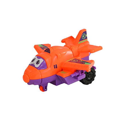 D400-35 Dönüşebilen Sürtmeli Uçak Robot -Birliktoys