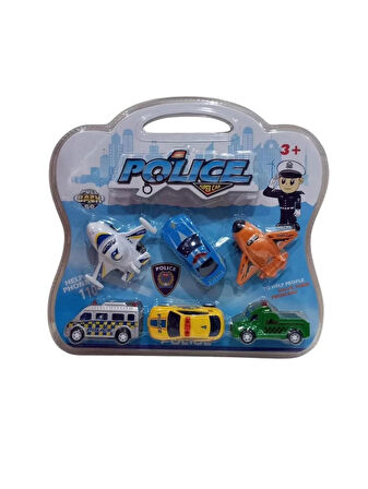 6 Lı Mini Çek Bırak Araçlar 9276