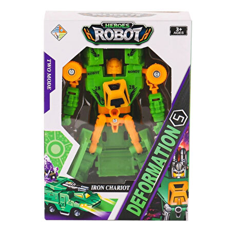 HY-7788 Dönüşebilen Küçük Robot Olan Araba -Birliktoys