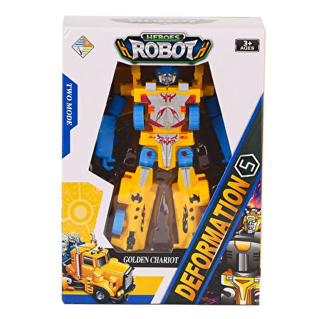 HY-7788 Dönüşebilen Küçük Robot Olan Araba -Birliktoys