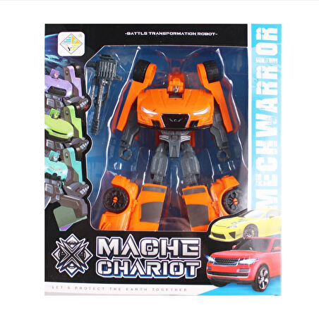 Mecha Warrior Mache Chariot Dönüşebilen Transformer Araba