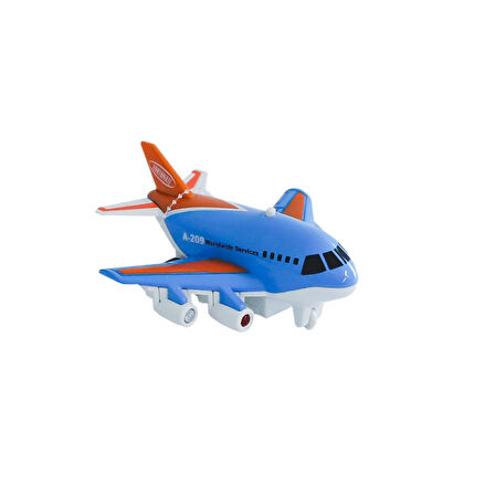 XG879-209 SESLİ IŞIKLI METAL ÇEKBIRAK UÇAK