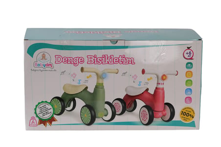 URT047001-YEŞİL BABYCİM DENGE BİSİKLETİ