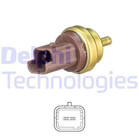 Psa Termostat Musuru Berlingo II P206 P207 P307 Partner II P308 P206+ (t3e) Plus C2 C3 C3 II C4 Xsara II - Delphi Ts10477