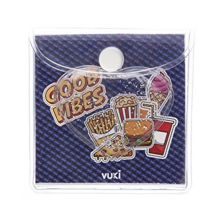 Vuki Simli Sulu Küp Bloknot Fast Food VK-0111-10