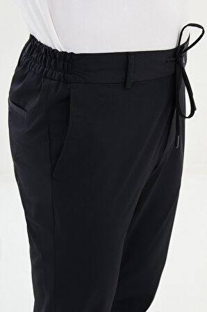 Mcr Düz Super Slim Fit Beli Lastikli İpli Erkek Pantolon 38290