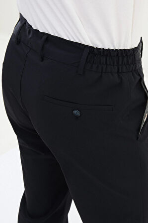 Mcr Düz Super Slim Fit Beli Lastikli İpli Erkek Pantolon 38290