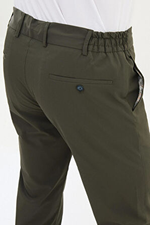 Mcr Düz Super Slim Fit Beli Lastikli İpli Erkek Pantolon 38290