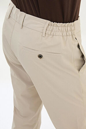 Mcr Düz Super Slim Fit Beli Lastikli İpli Erkek Pantolon 38290