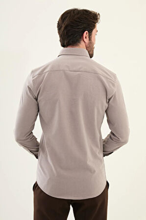 Mcr Üstten Düğmeli Erkek Gömlek 27071