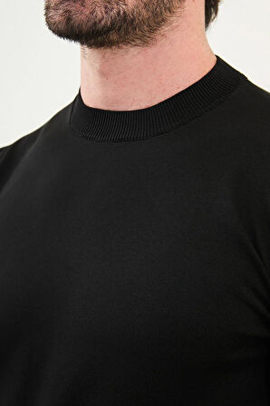 Mcr Düz Slim Fit Bisiklet Yaka Basic Erkek Triko Kazak 11562