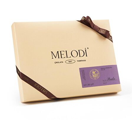 Melodi 1957 Serisi Melo Pralin Hediye Çikolata 250 GR