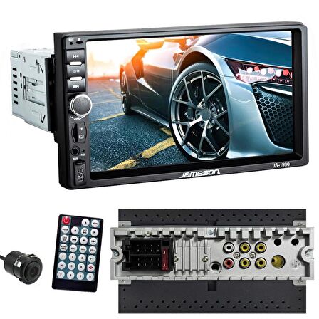 DOUBLE TEYP 7 4X55W MİRRORLİNK BT/USB/SD/MP5/AUX/FM KAMERALI TOFAS SERİ JAMESON JS-1990