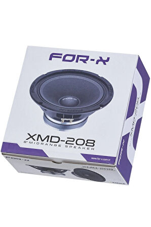 For-X XMD-208 20 cm Profesyonel Midrange Hoparlör | 400W Yeni Seri
