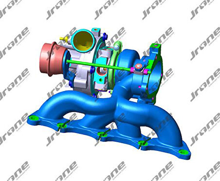 Vag Turbo Sarj 1,4tsi Cava A1 Fabıa 11>15 Golf V VI 03>03 Jetta 06>14 Beetle 12>19 CC 12>17 Tiguan 08>18 - Jrone 8b0340m758