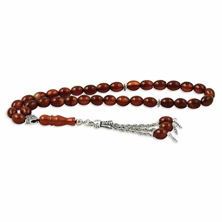 Arpa Kesim Orjinal Şifalı Akik Taşlı Tesbih